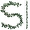 12-Pack: 6ft Green English Ivy Garland with 185 Silk Leaves, Floral Home by Artificial Flowers